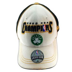 Adidas The 2008 NBA Champion Boston Celtics Hook & Loop Closure. Collectible....